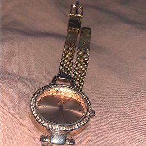 I•N•C Rose Gold Watch